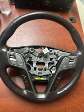 Volante HYUNDAI SANTA FE 2013-2019 couro preto 56130-2W000 fabricante de equipamento original comprar usado  Enviando para Brazil