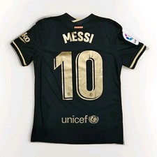 Camiseta Lionel Messi FC Barcelona 2020-2021 Away versão jogador Vaporknit comprar usado  Enviando para Brazil