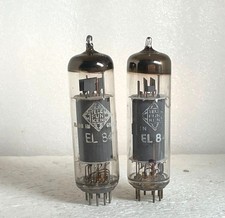 2x tubos Telefunken EL84 6BQ5 placa redonda de diamante comprar usado  Enviando para Brazil
