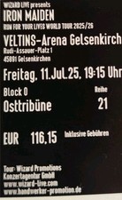 Iron maiden gelsenkirchen gebraucht kaufen  Karlshuld