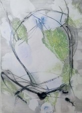 Growth peinture abstraite d'occasion  Paris XVIII