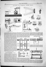 Antique print 1878 for sale  UK