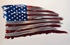 American flag metal for sale  BENFLEET