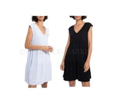 NOVO! VESTIDO CAMISETA FEMININO PADRÃO SOCIAL POR SANCTUARY GOLA V UM E ÚNICO! VARIEDADE comprar usado  Enviando para Brazil