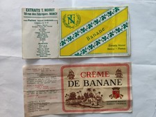 étiquette publicitaire ancien d'occasion  Sucy-en-Brie