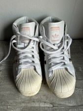 White adidas snakeskin for sale  DARLINGTON