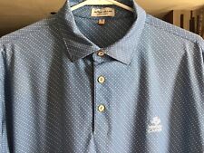 Camisa polo de golf Peter Millar XL de polietileno/spandex - Ventana Canyon - ¡Excelente!! segunda mano  Embacar hacia Argentina