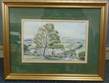 Framed watercolour duck for sale  MIRFIELD