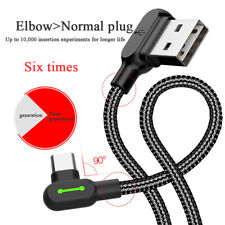 MCDODO USB C Kabel kątowy 90 stopni LED Typ C Kabel ładujący do Huawei Samsung Xiaomi na sprzedaż  Wysyłka do Poland
