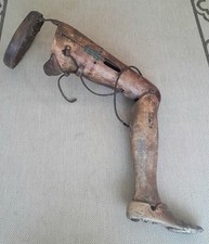 Antique prosthetic wooden for sale  NORTHAMPTON