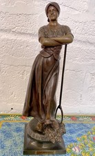 Statuette régule patine d'occasion  Épaignes