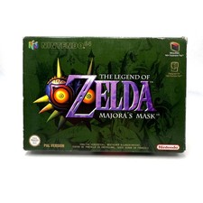 The Legend Of Zelda Majora's Mask Nintendo 64 COMPLET PAL EUR CIB, usado comprar usado The Legend Of Zelda Majora's Mask Nintendo 64 COMPLET PAL EUR CIB, usado comprar usado  Enviando para Brazil