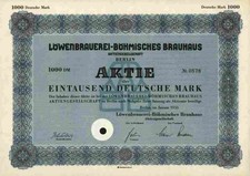 Löwenbrauerei böhmisches bra gebraucht kaufen  Bayreuth