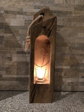 Windlicht laterne eiche gebraucht kaufen  Rodewald