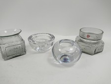 Vintage glass tealight for sale  RUGBY