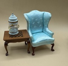 Lote de mesa cadeira Hansson gaiola para pássaros Kummerow miniaturas casa de bonecas 1:12 comprar usado  Enviando para Brazil