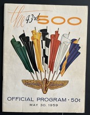 1959 indianapolis 500 for sale  Davenport
