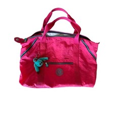 Bolsa tote de náilon rosa e azul-petróleo Kipling comprar usado  Enviando para Brazil