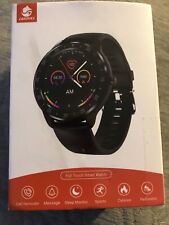 Smartwatch para telefones Android iOS, 1,3" tela sensível ao toque Bluetooth rastreador fitness m comprar usado  Enviando para Brazil