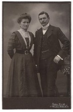 Fotografia Atelier Düll, Monachium, Turkenstr. 31, para w najlepszej odzieży na  na sprzedaż  Wysyłka do Poland