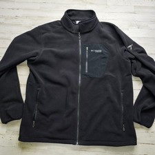 Jaqueta de lã Columbia titânio masculina GG preta com zíper completo peso médio bolsos com zíper comprar usado  Enviando para Brazil
