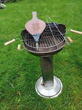Edelstahl säulengrill holzkoh gebraucht kaufen  Aachen