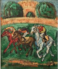Superbe tableau cavaliers d'occasion  Saint-Germain-en-Laye