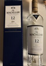 Garrafa vazia Macallan uísque escocês malte único 12 anos barril duplo comprar usado  Enviando para Brazil
