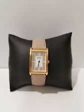 Ladies Guess? Vintage 1988 Tank Watch com Estojo em Tom Dourado, Nova Bateria, Quartzo, usado comprar usado  Enviando para Brazil