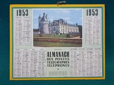 Calendrier almanach postes d'occasion  Saintes