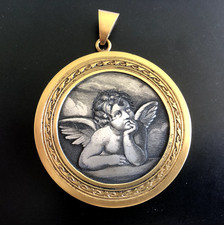 Médaille berceau ange d'occasion  Rochefort