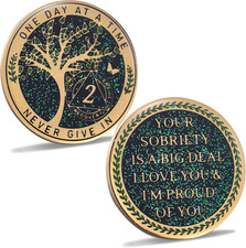 Hours yearsobriety chip for sale  BELVEDERE