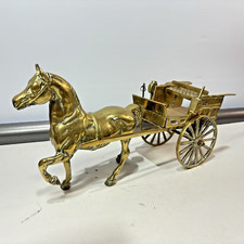 Brass horse buggy for sale  CULLOMPTON