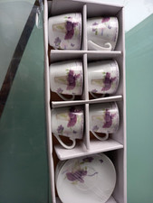 Set keramik kaffeetassen gebraucht kaufen  Nürnberg