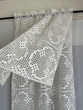 Vintage crochet curtain for sale  Hillsboro