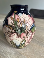 Moorcroft pottery ovoid for sale  READING