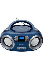 MEGATEK Boombox CD Portátil em Blue Jay / Azul Marinho com Rádio FM, Bluetooth e USB comprar usado  Enviando para Brazil