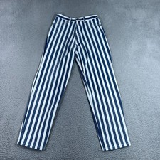 Jeans Vintage Rayas 25x27 Adolescente 14 Azul Años 90 Playa Hampton Ferrioni Piccolino segunda mano  Embacar hacia Mexico
