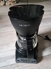 Cafeteira Mr. Coffee 4 xícaras preta DR4 simples gotejamento com garrafa de vidro funciona comprar usado Cafeteira Mr. Coffee 4 xícaras preta DR4 simples gotejamento com garrafa de vidro funciona comprar usado  Enviando para Brazil