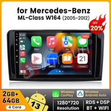 GPS para Mercedes ML/GL classe W164 X164 carro estéreo 2+64G Android 13 Apple Carplay, usado comprar usado  Enviando para Brazil