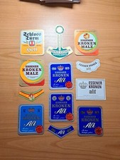 Bieretiketten kronen brauerei gebraucht kaufen  Marklkofen