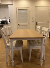 white ikea 4 chairs for sale  Playa Vista