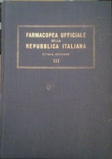 Farmacopea ufficiale vol. usato  Domodossola