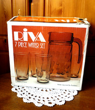 Vintage riva glass for sale  WATFORD