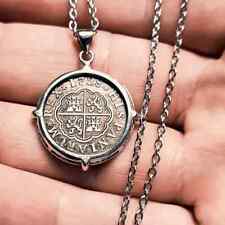 Collier pendentif monnaie d'occasion  Beaucourt
