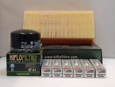 Kit de serviço para BMW K1600GT (2011 a 2019) filtro de ar/óleo e 6 x velas de ignição comprar usado  Enviando para Brazil