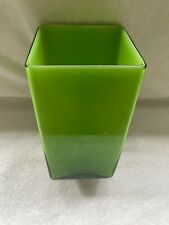 Square chartreuse glass for sale  Norwalk