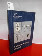 Tabellenbuch metall tabellen gebraucht kaufen  Stuttgart