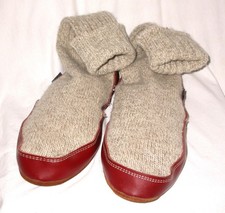 Meia Chinelo Acorn Original Cinza Unisx M 9-10, W 10-11 Couro Lã Cabine Rústica, usado comprar usado  Enviando para Brazil
