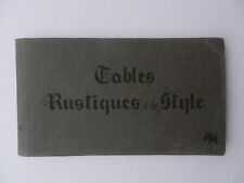 Catalogue publicitaire tables d'occasion  Tréguier